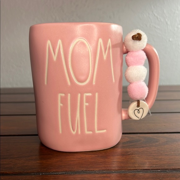 Rae Dunn Other - Rae Dunn NWT Mom Fuel Mug with ceramic charm